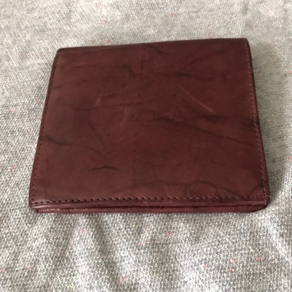 Handcrafted Genuine Leather Billfold Wallet